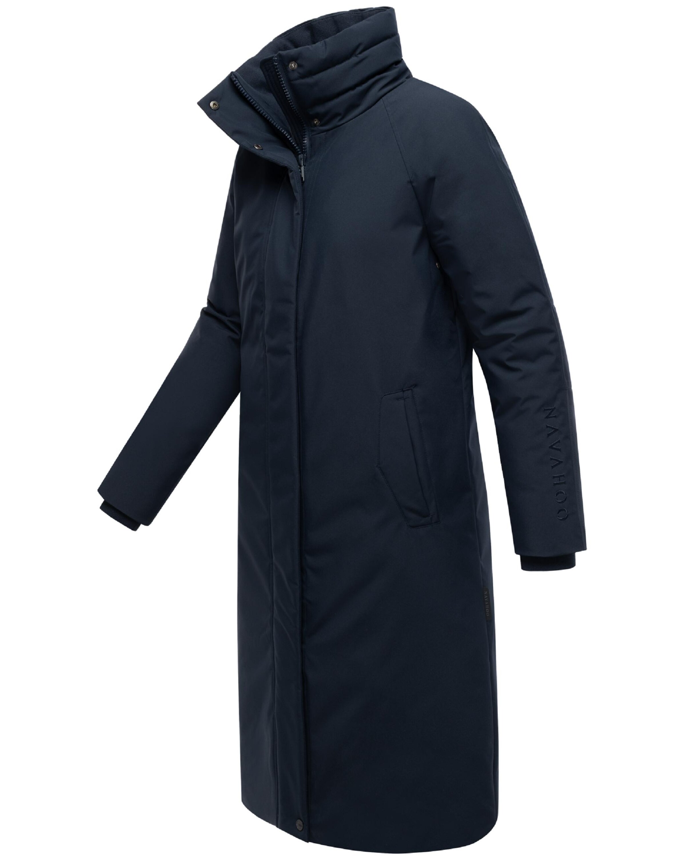 NAVAHOO Winter coat 'Traumblüte 14' in Blue