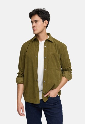Coupe regular Chemise 'INNemoto' INDICODE JEANS en vert