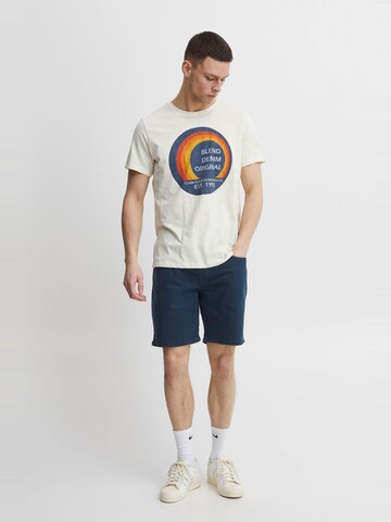 BLEND - Regular Calças em azul