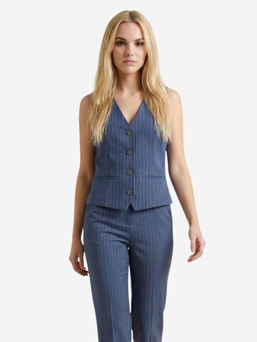 I AM Suit vest 'Gilet Gessato 95105' in Blue