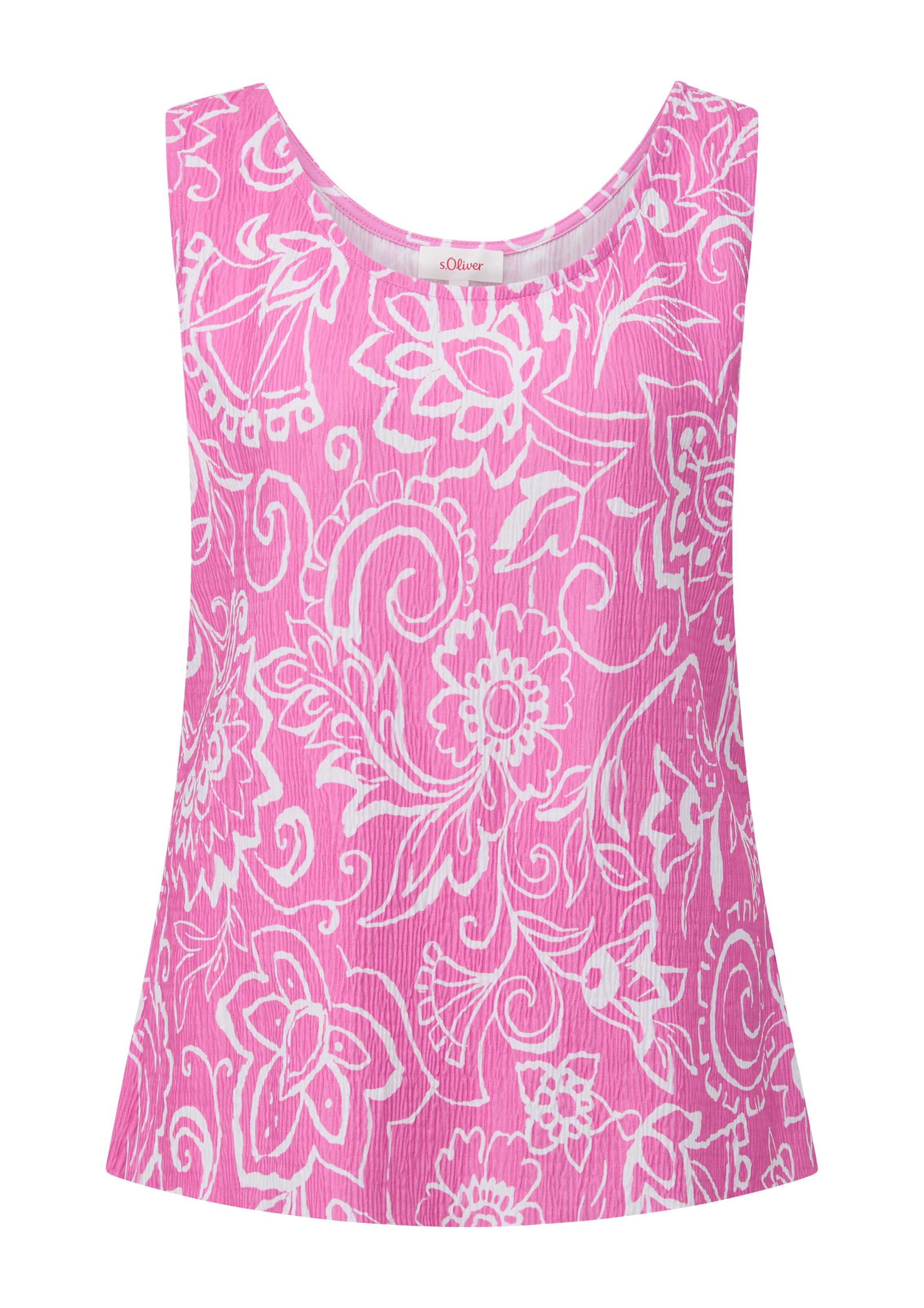 T-shirt s.Oliver en rose : devant