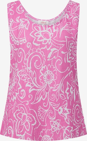 T-shirt s.Oliver en rose : devant