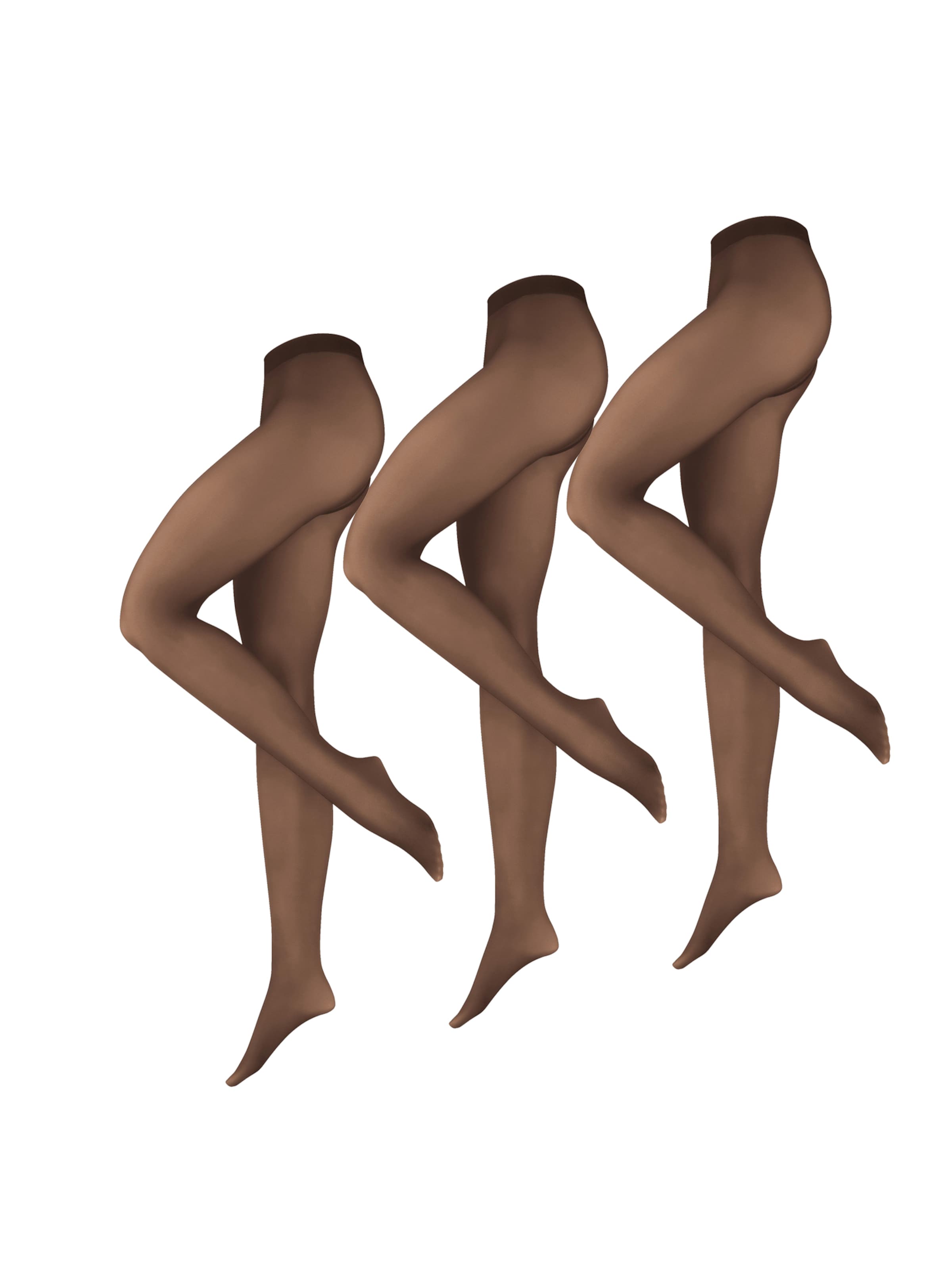 Nur Die Feinstrumpfhose in Braun: Vorderseite