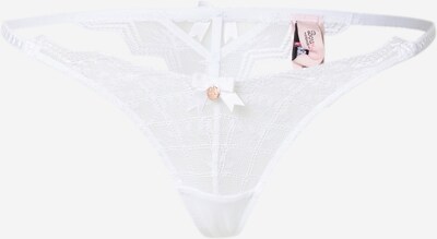 Boux Avenue String 'VIOLETTE' i hvit, Produktvisning