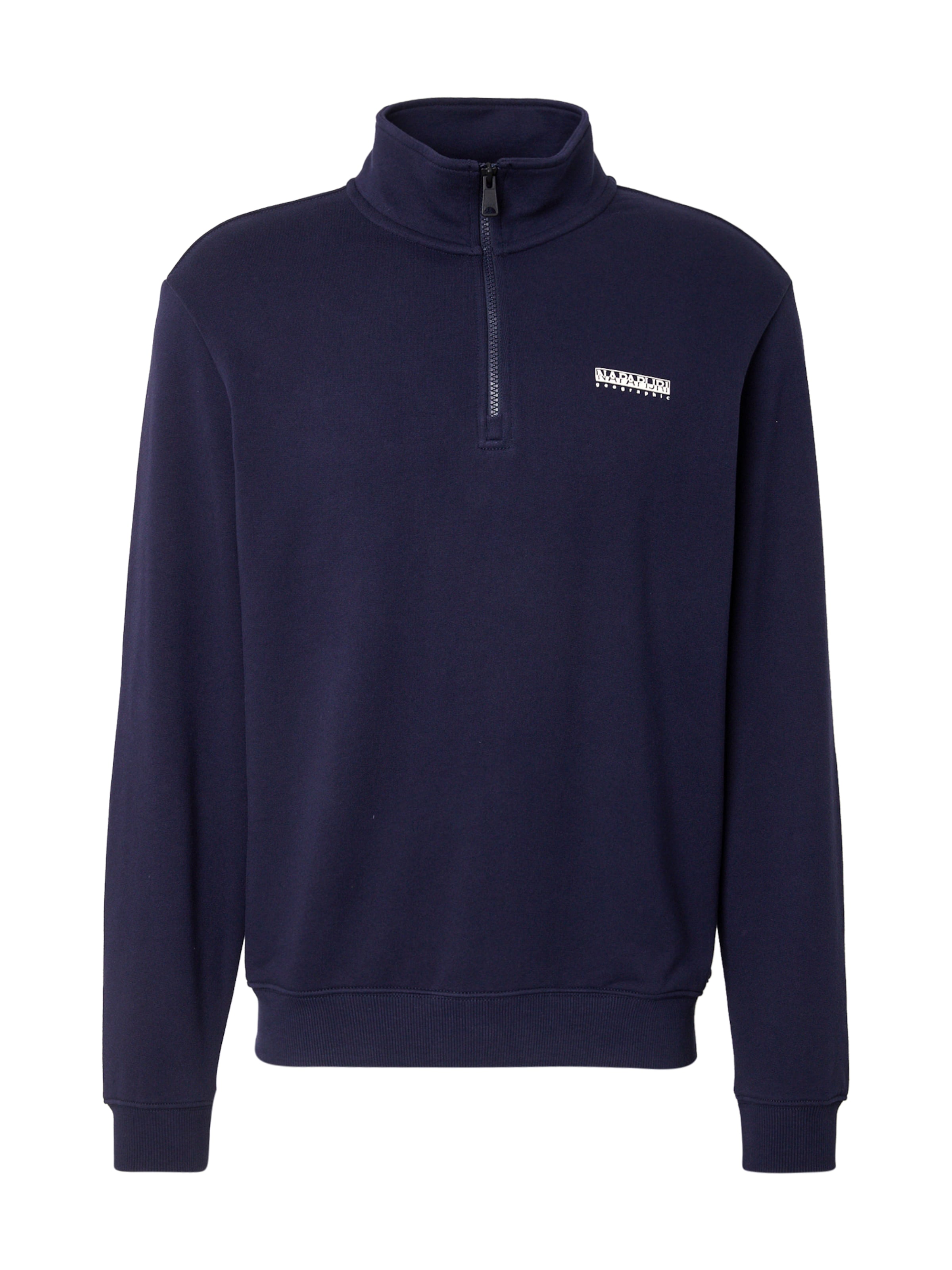 NAPAPIJRI Sweatshirt in Blue: front