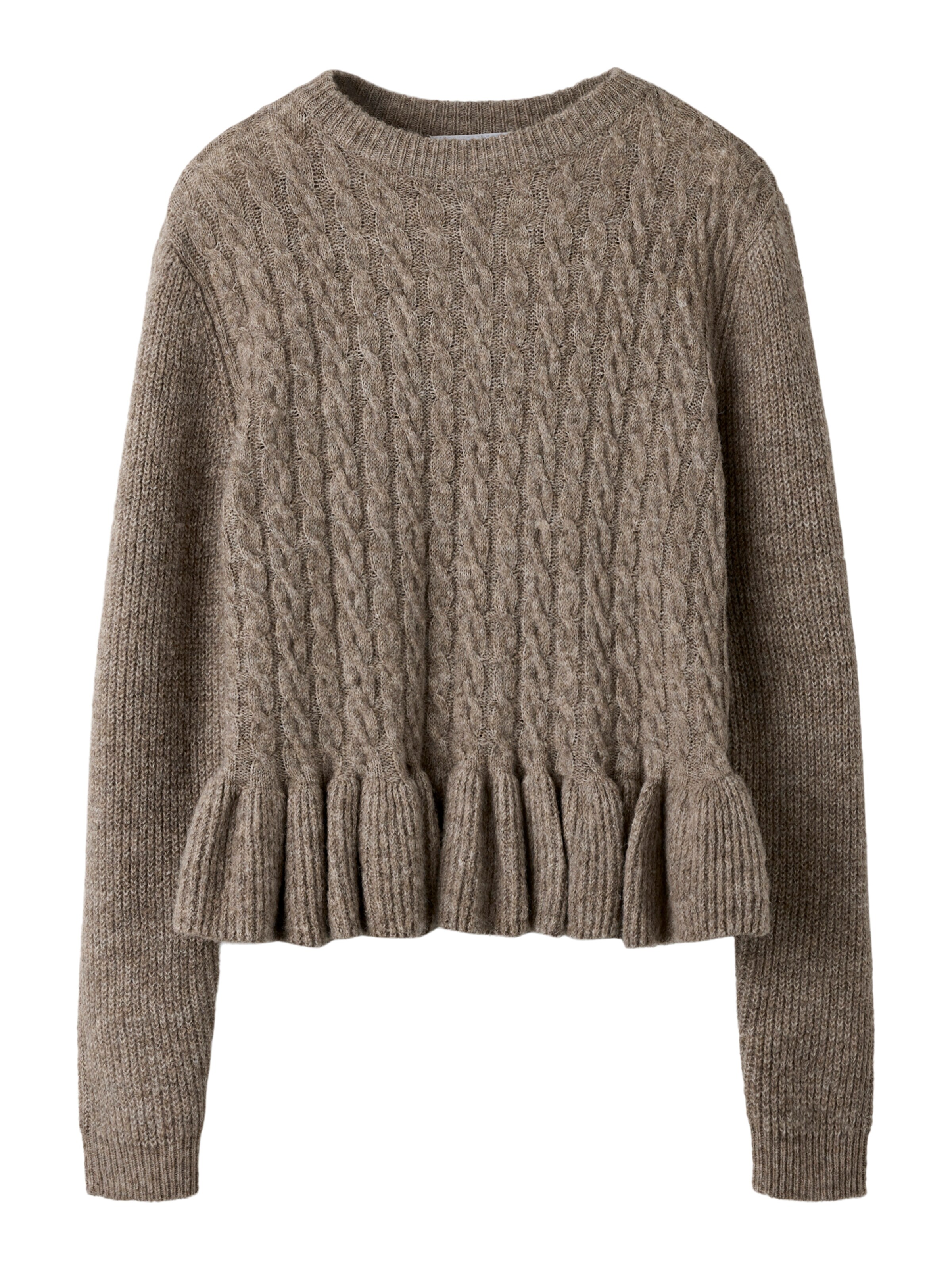 NAME IT - Jersey 'NKFLINDA' en gris: frente