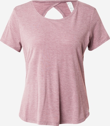 Bally - Camiseta funcional 'LEAH' en lila: frente