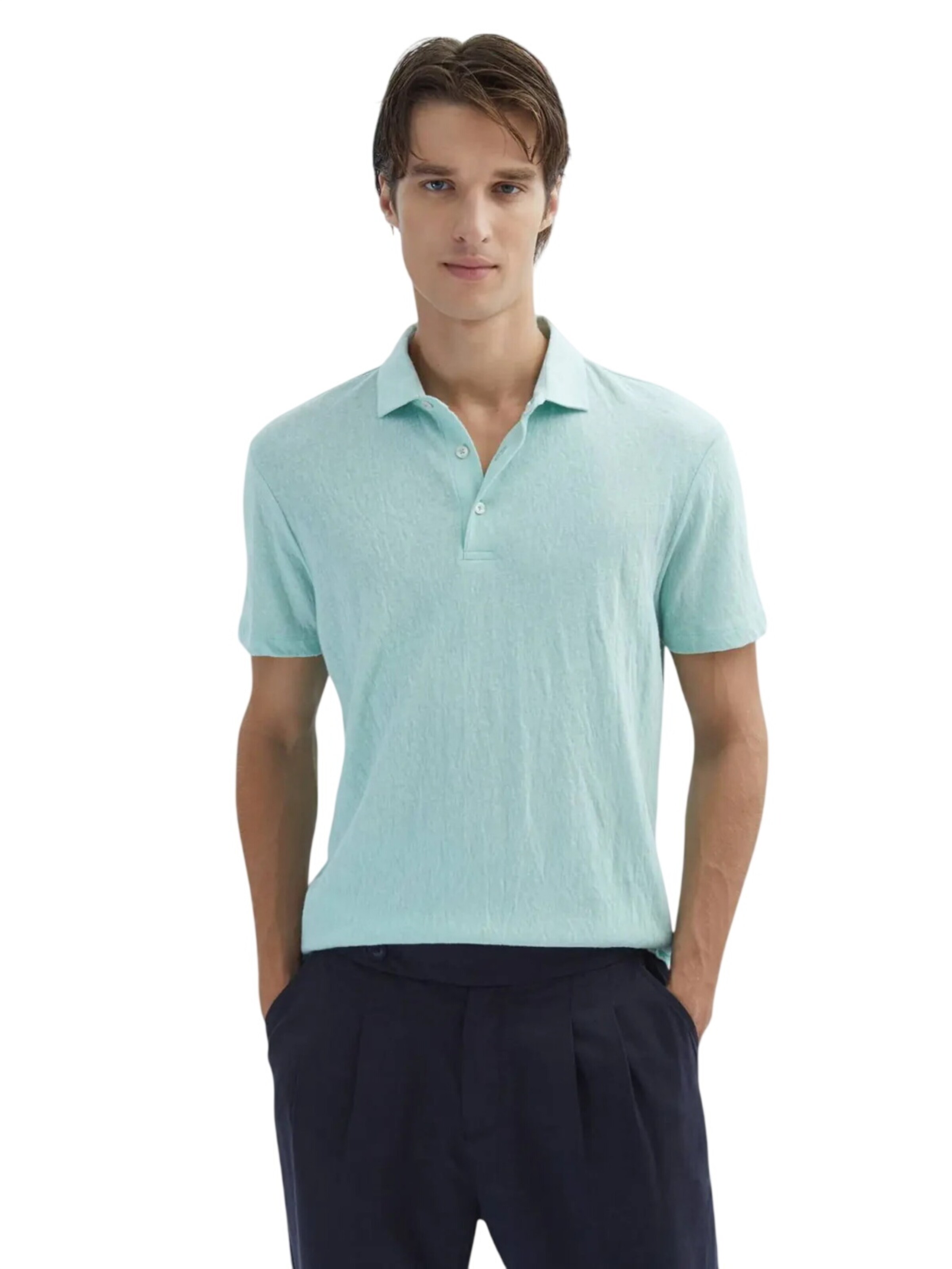 KİP Shirt in Groen: voorkant