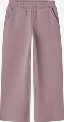 Pantalon NAME IT en violet : devant