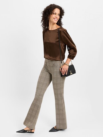 Cambio Bootcut Hose in Mischfarben