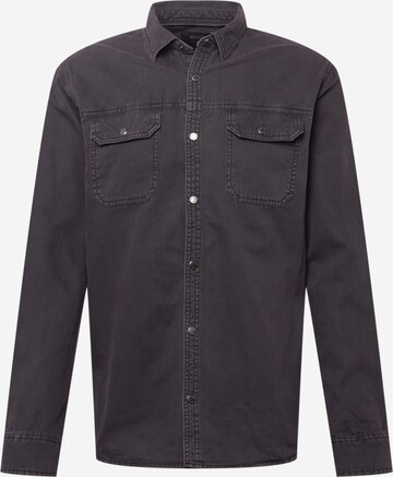 INDICODE JEANS Button Up Shirt 'Watson' in Black: front