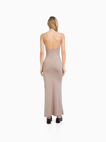 Bershka Dress in Beige