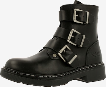 BULLBOXER Boots ' AOL520E6L_ ' in Black: front