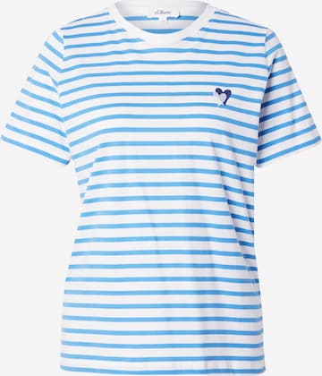 s.Oliver T-Shirt in Blau: Vorderseite