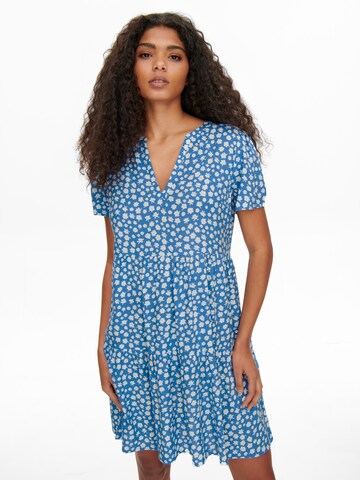 Robe 'ZALLY' ONLY en bleu