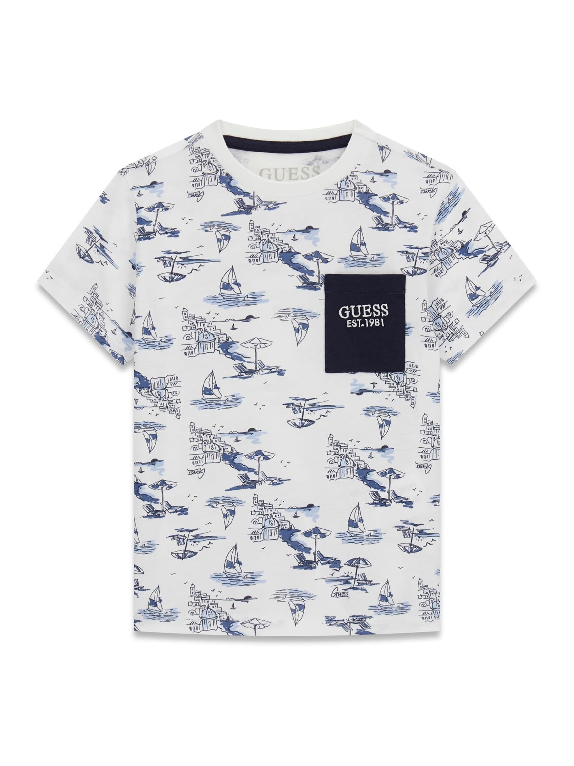 GUESS Shirt in Blue: front