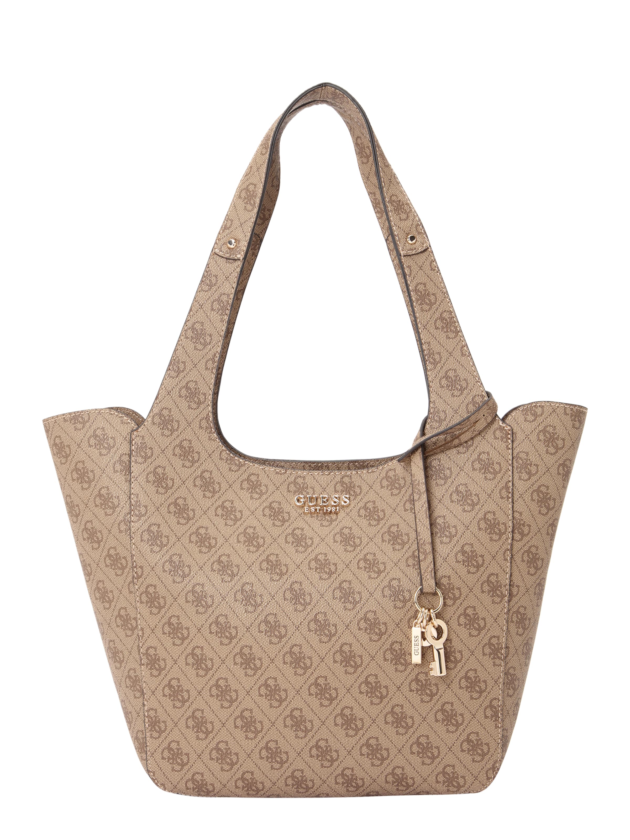 Cabas &#x27;Calista&#x27; GUESS en beige : devant