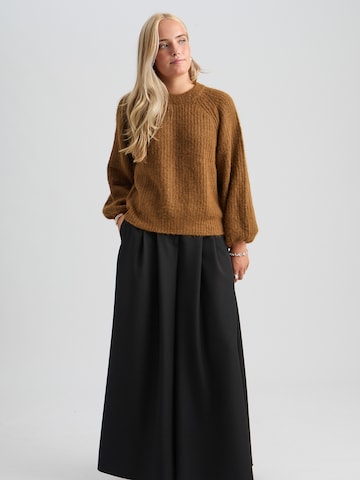 Pull-over 'Silami' Peppercorn en marron