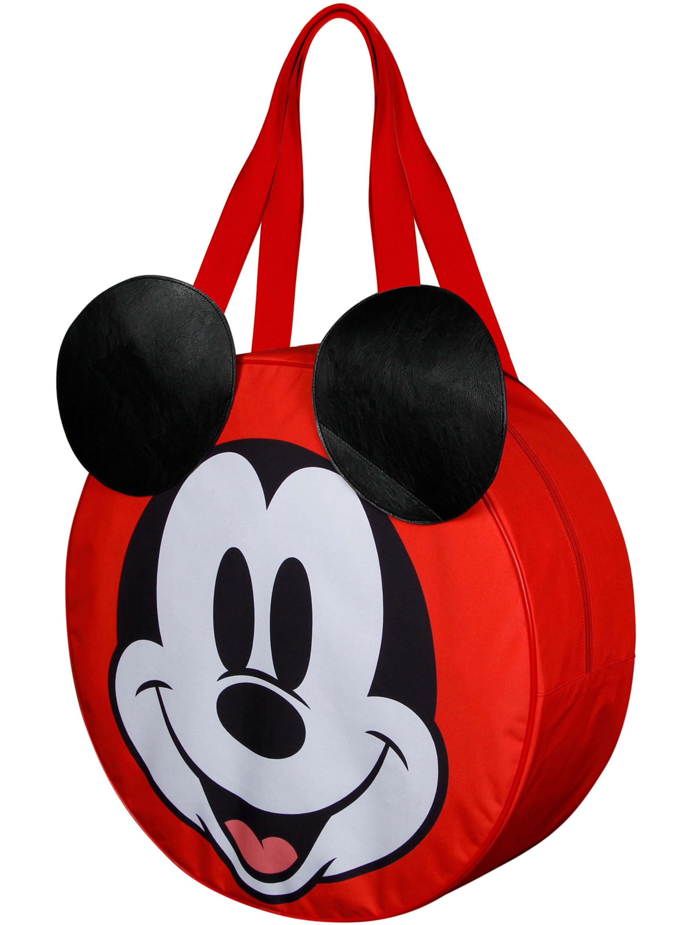 DISNEY Strandtasche 'Face-Jumbo Beach Bag' in Rot