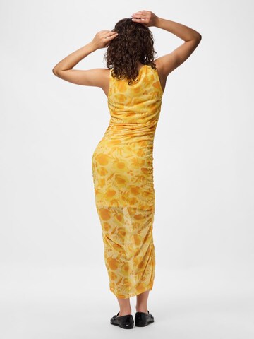 PIECES Kjole 'PCAlly' i orange