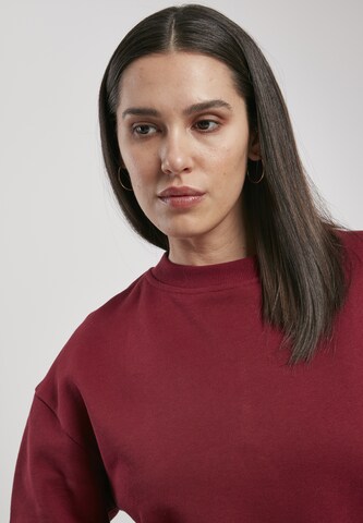 Urban Classics Sweatshirt in Red