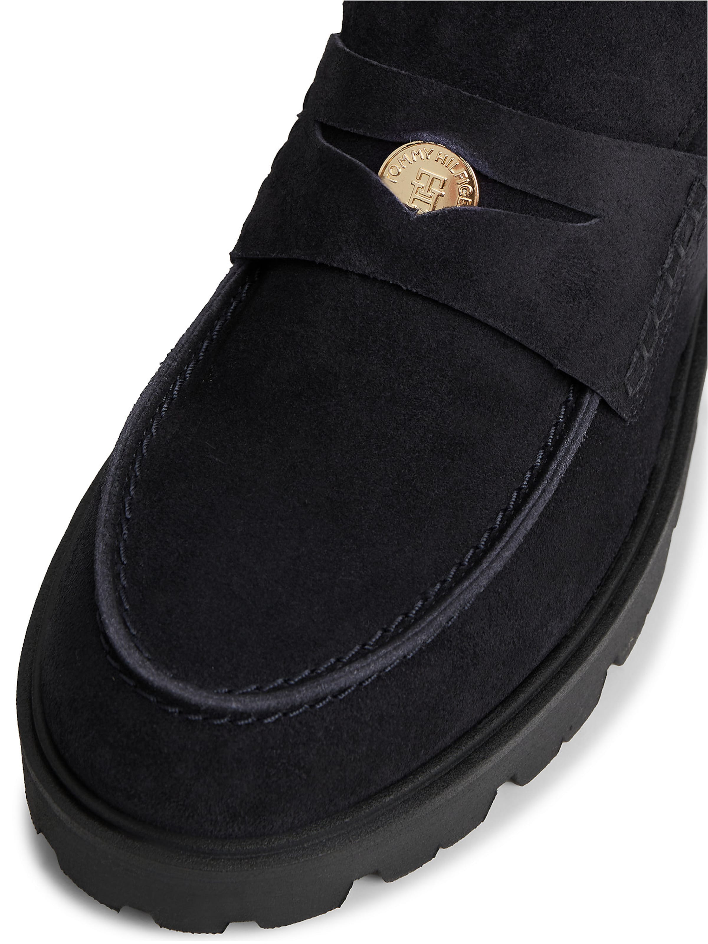 TOMMY HILFIGER Enkellaarsje in Blauw