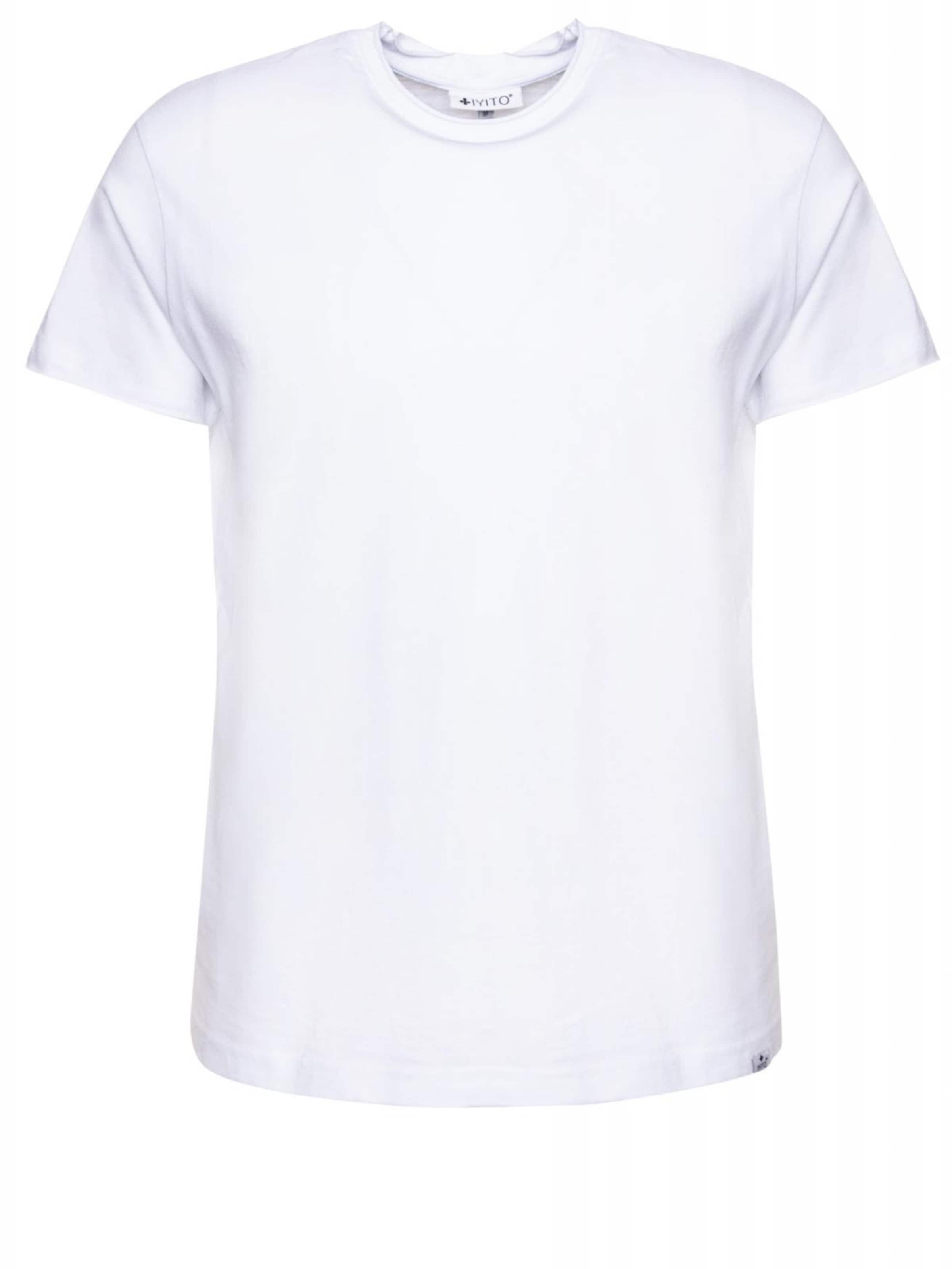 IYITO Shirt 'IYAdam' in Weiß: Vorderseite