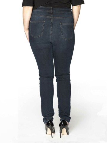 YOEK Slimfit Jeans 'NOA' in Blauw