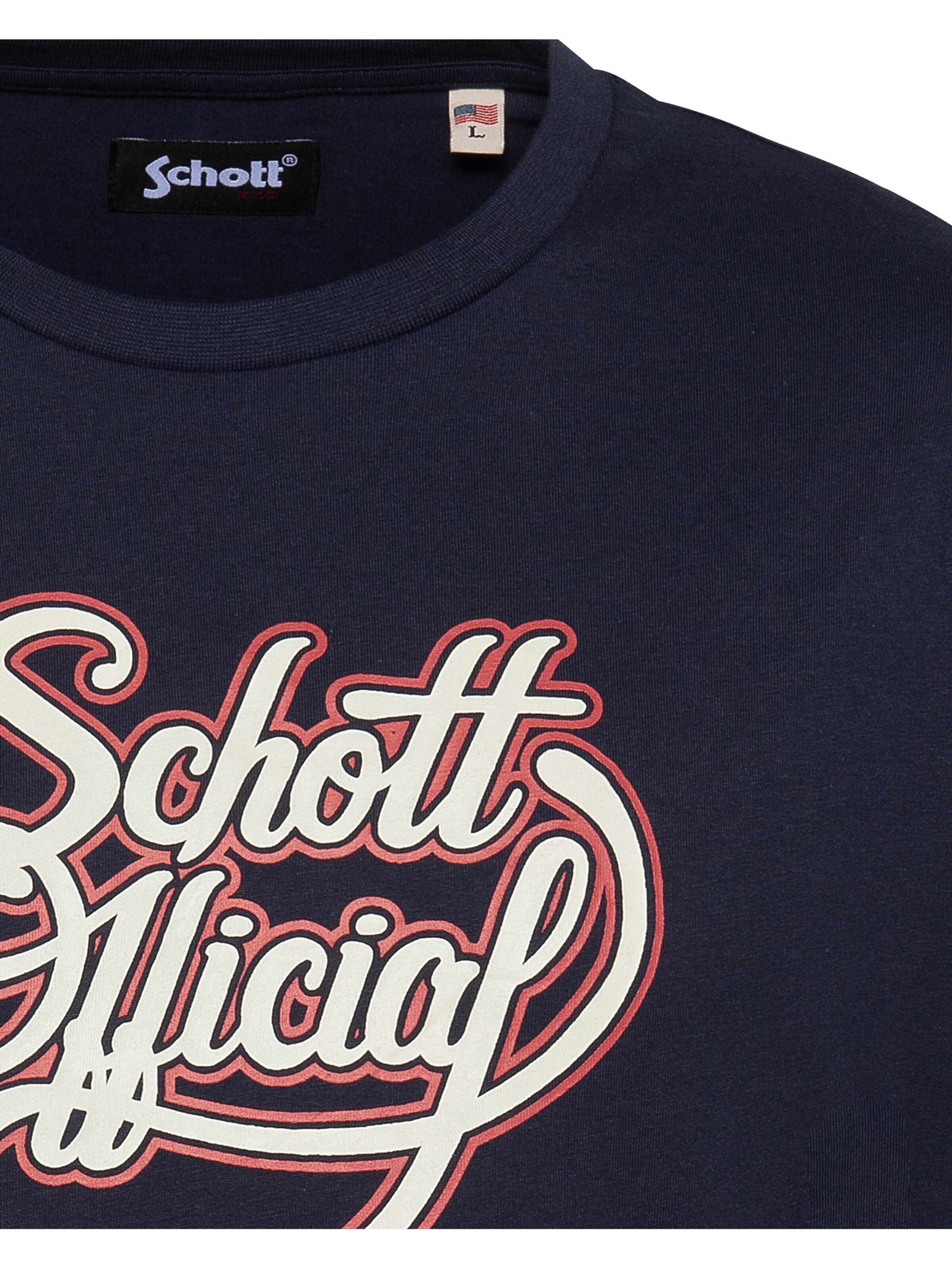 T-Shirt Schott NYC en bleu