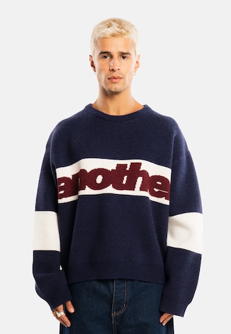 Another Cotton Lab Pullover in Blau: Vorderseite