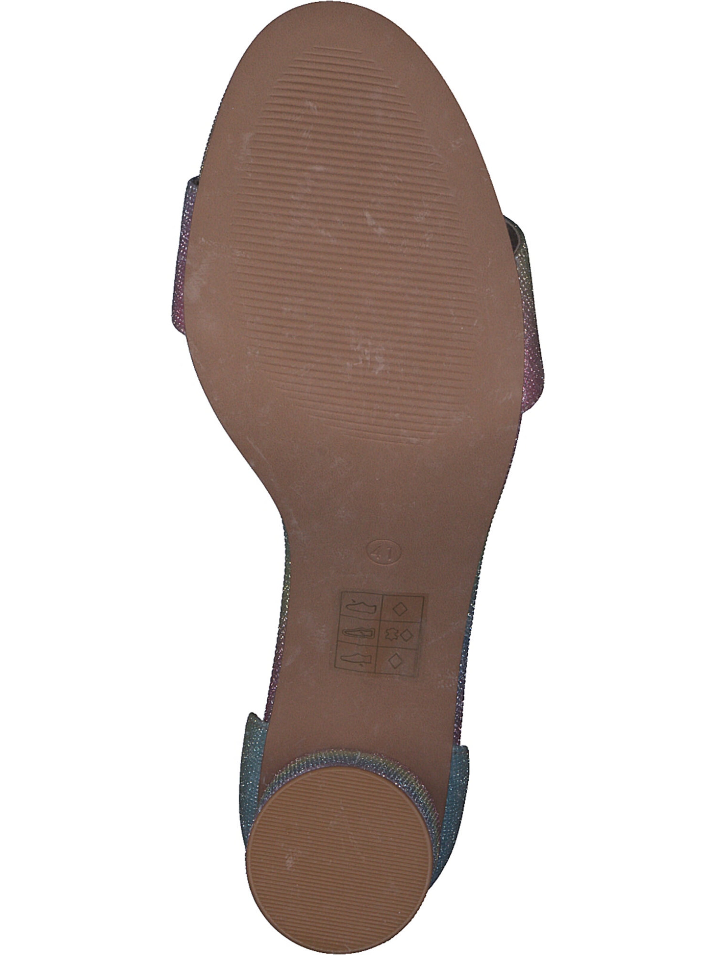 LA STRADA Strap sandal in Mixed colours