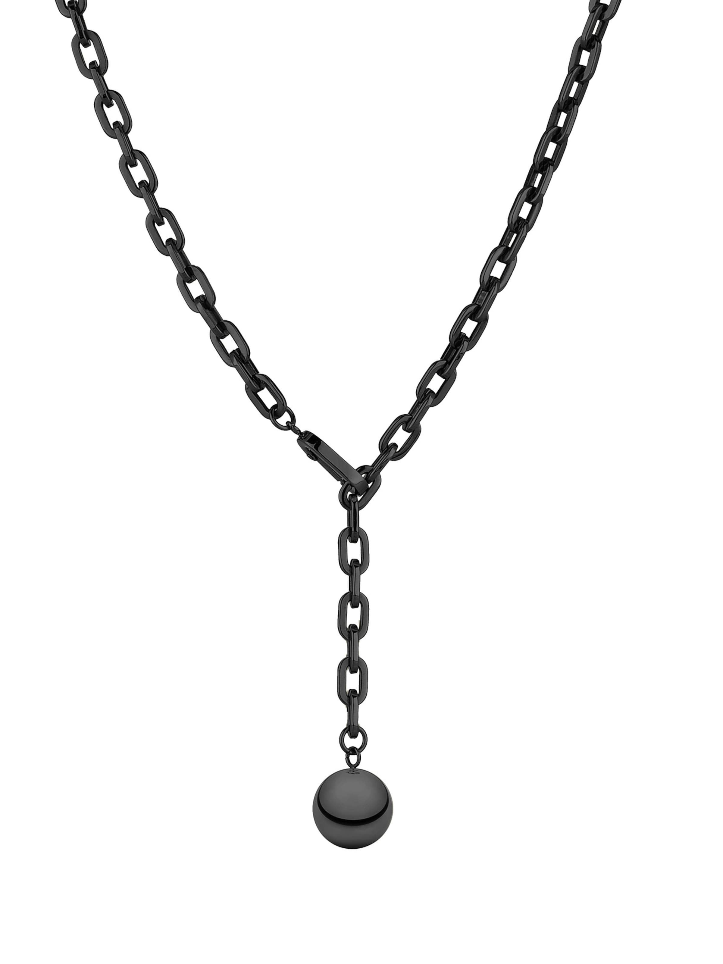 Chaîne Liebeskind Berlin en noir : devant