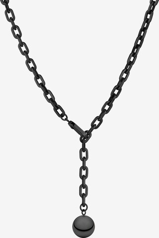 Liebeskind Berlin Necklace in Black: front