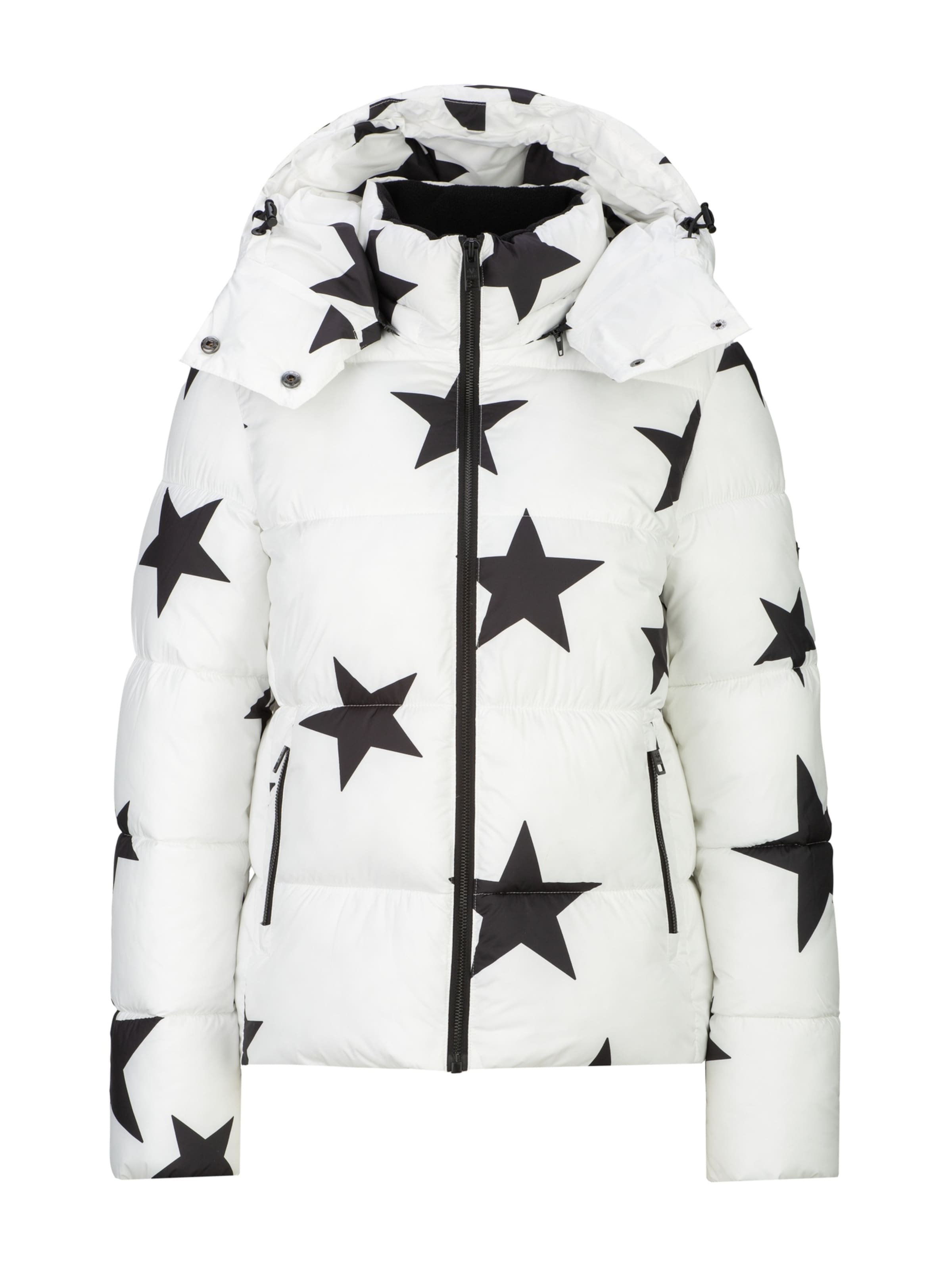Veste d’hiver 'Grazia Wintersports' 19V69 ITALIA en blanc : devant