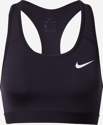 NIKE Regular Sports-BH i svart: forside