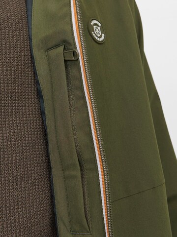 JACK & JONES Prehodna jakna 'Blubrook' | zelena barva