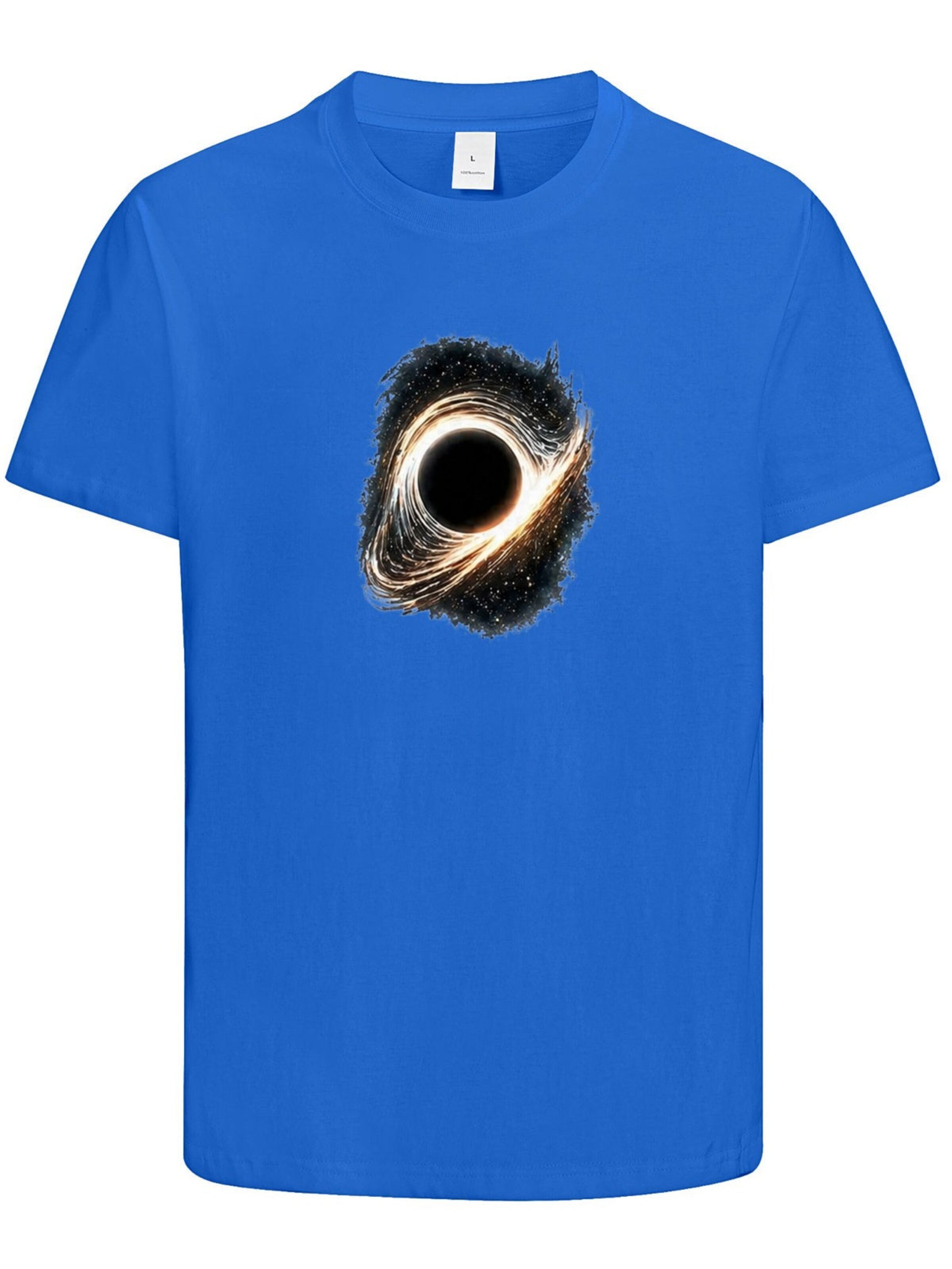 HUSKSWARE Shirt 'Grafik'‌‌‌‌ in Blau: Vorderseite