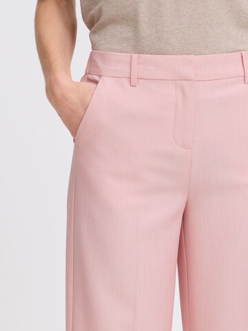 Loosefit Pantaloni chino ' BYDANTA WIDE LEG PANTS 2 CROPPED ' di b.young in rosa