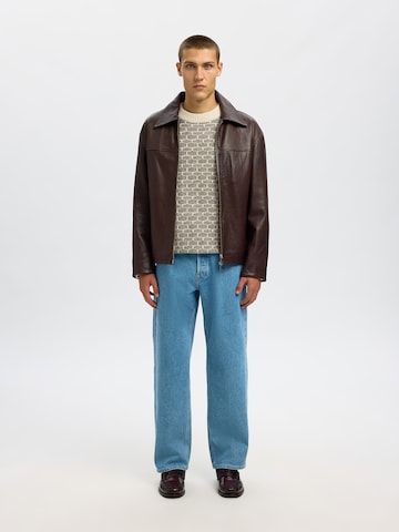 SELECTED Neulepaita 'SLHKEITH' värissä beige