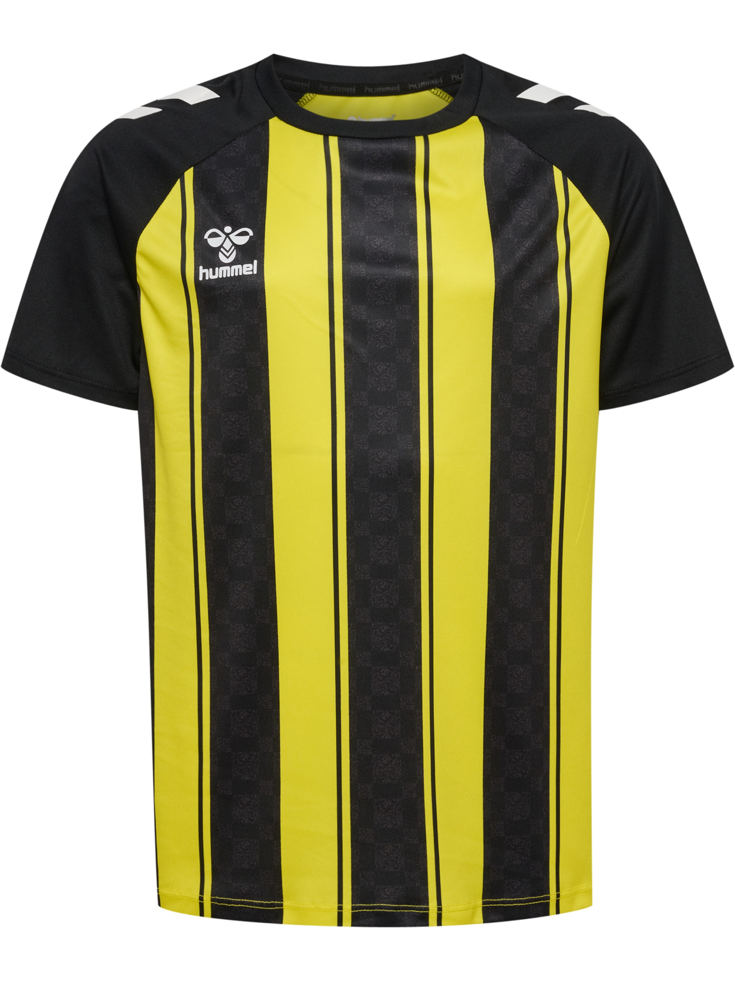 Hummel Functioneel shirt in Geel: voorkant