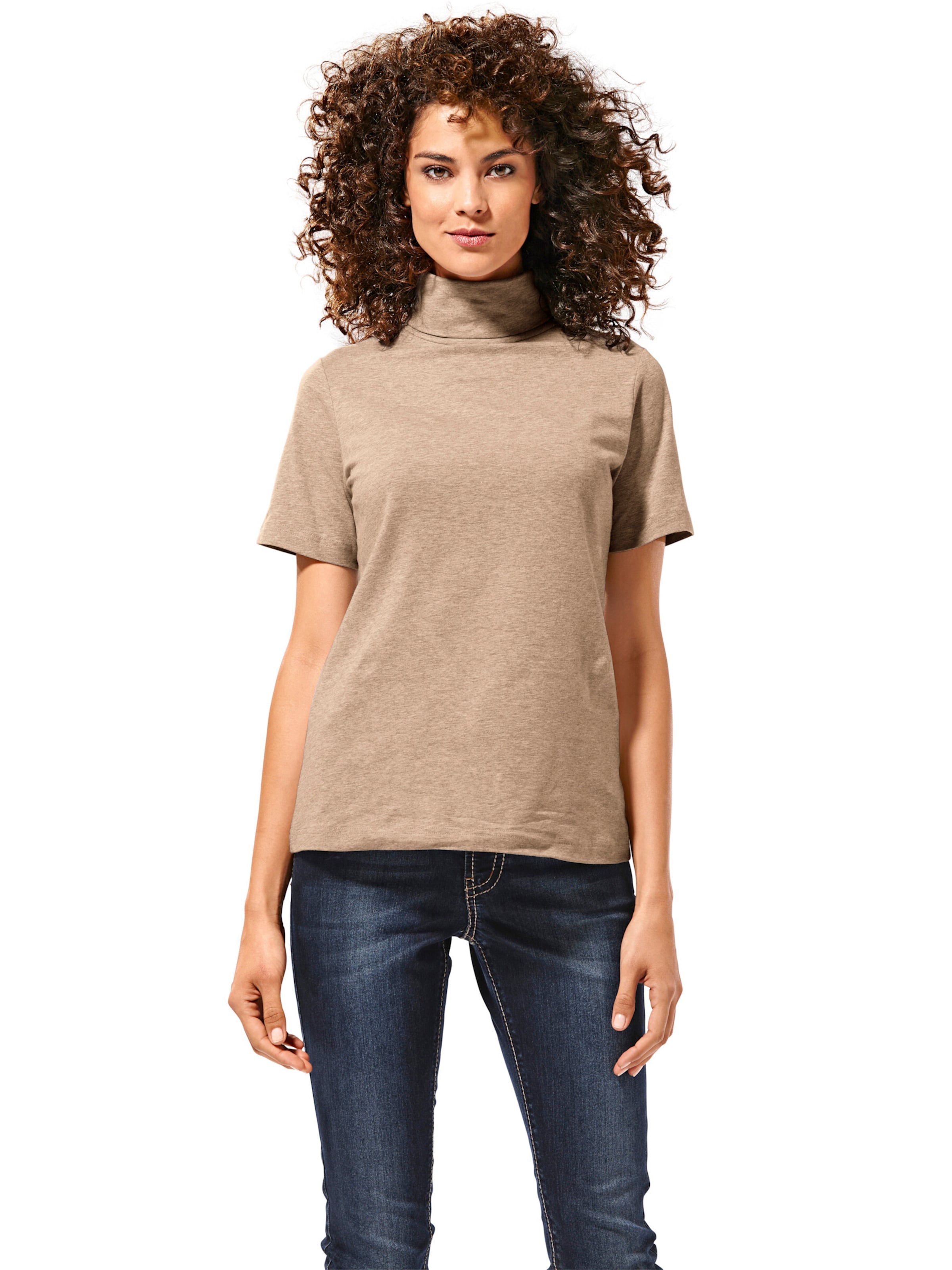heine T-shirt i beige: framsida