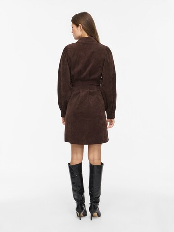 VILA Shirt dress 'VICORDU' in Brown