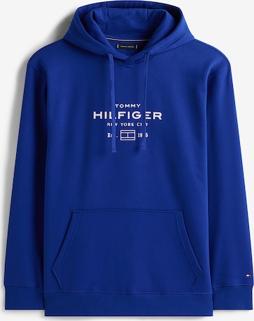 Sweat-shirt Tommy Hilfiger Big & Tall en bleu : devant