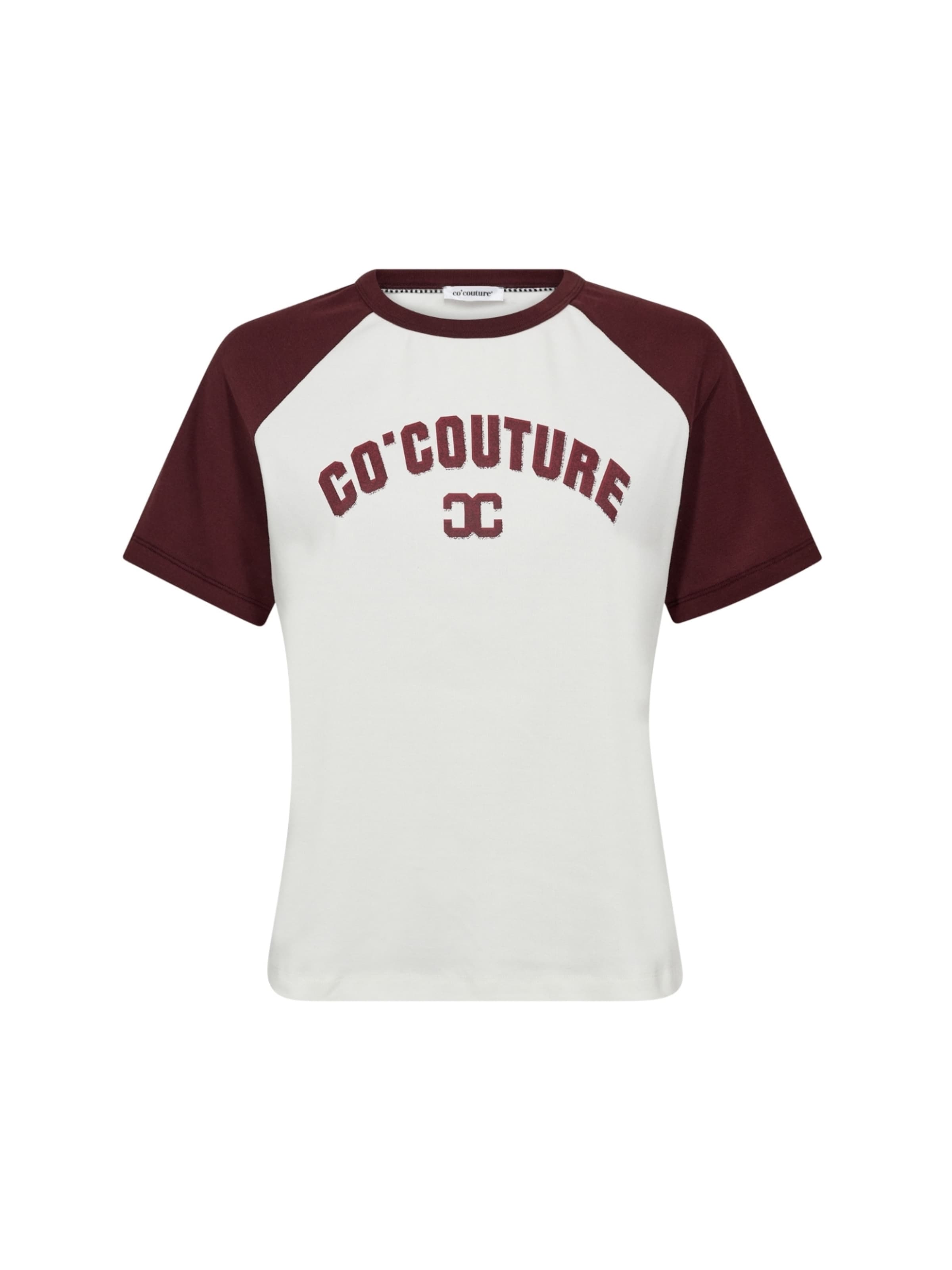 co'couture Shirt 'Edge' in Wit: voorkant