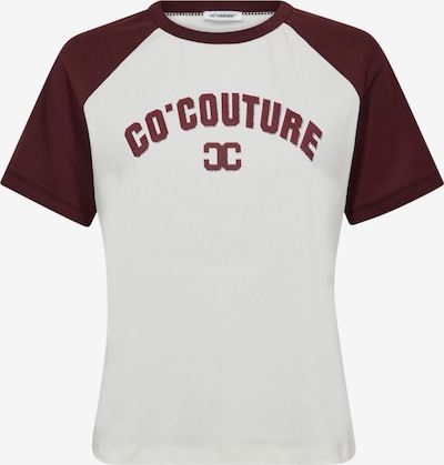 co'couture Paita 'Edge' värissä viininpunainen / offwhite, Tuotenäkymä