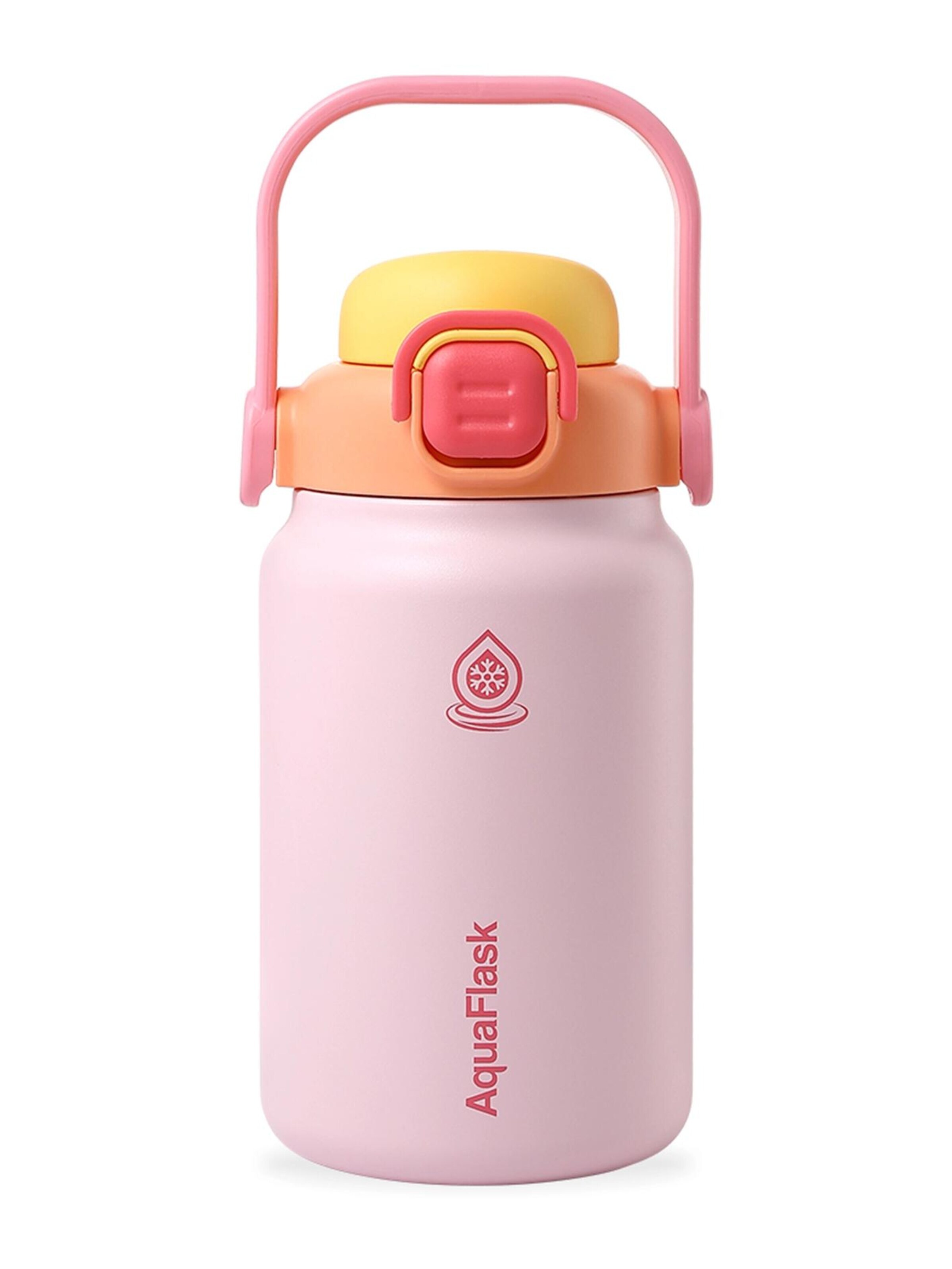 AquaFlask Láhev na vodu 'AquaFlask Termoláhev JUG 1180 ml' – pink: přední strana