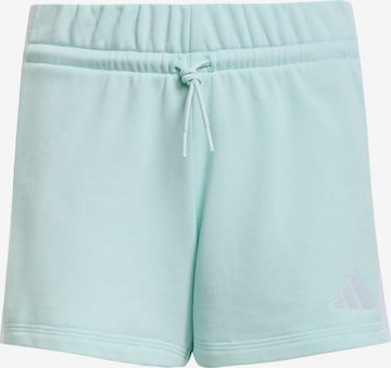 ADIDAS SPORTSWEAR Loosefit Sportbroek 'Essentials' in Groen: voorkant