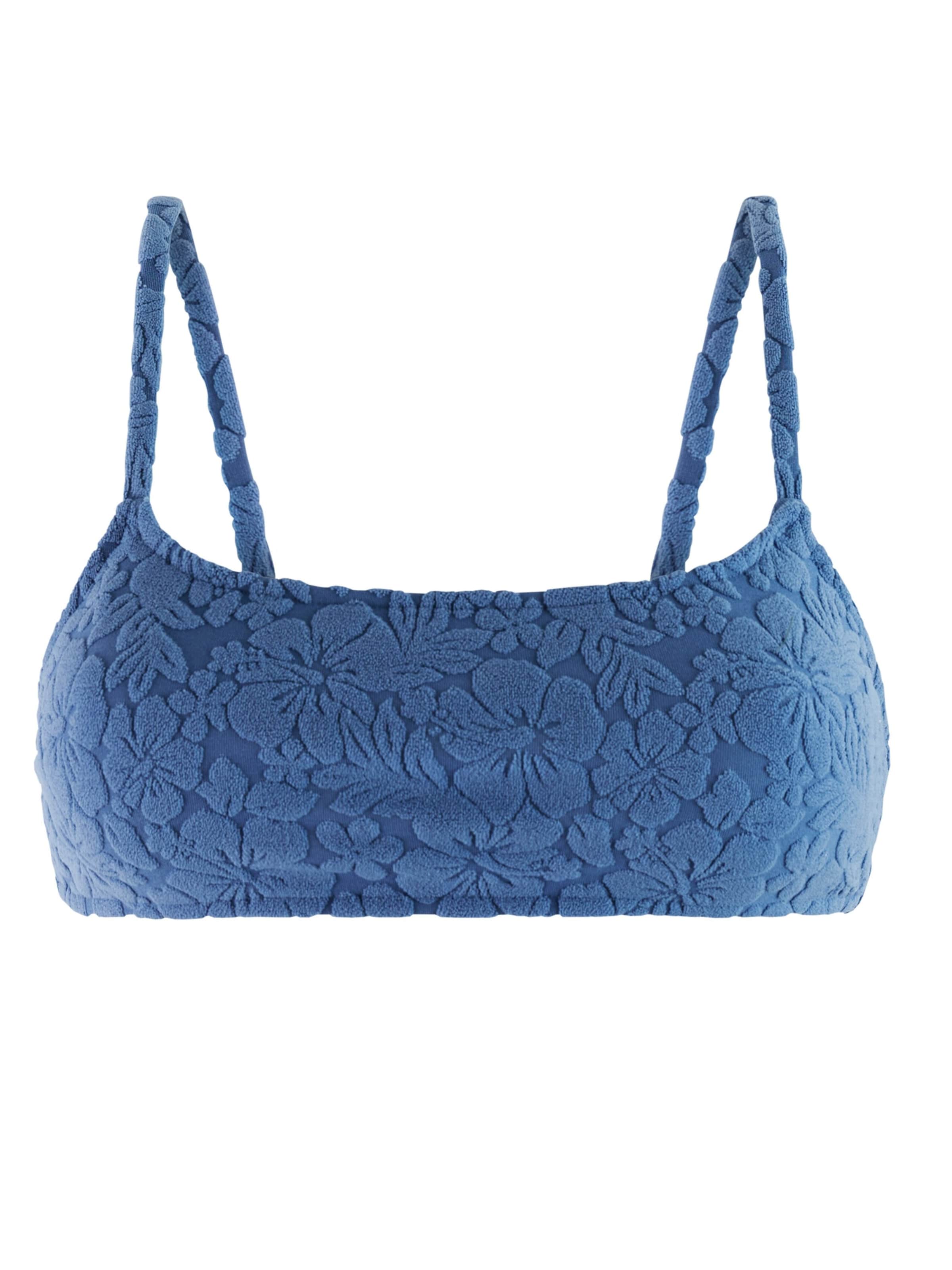PROTEST Bustier Bikini 'PRTShizo' in Blauw
