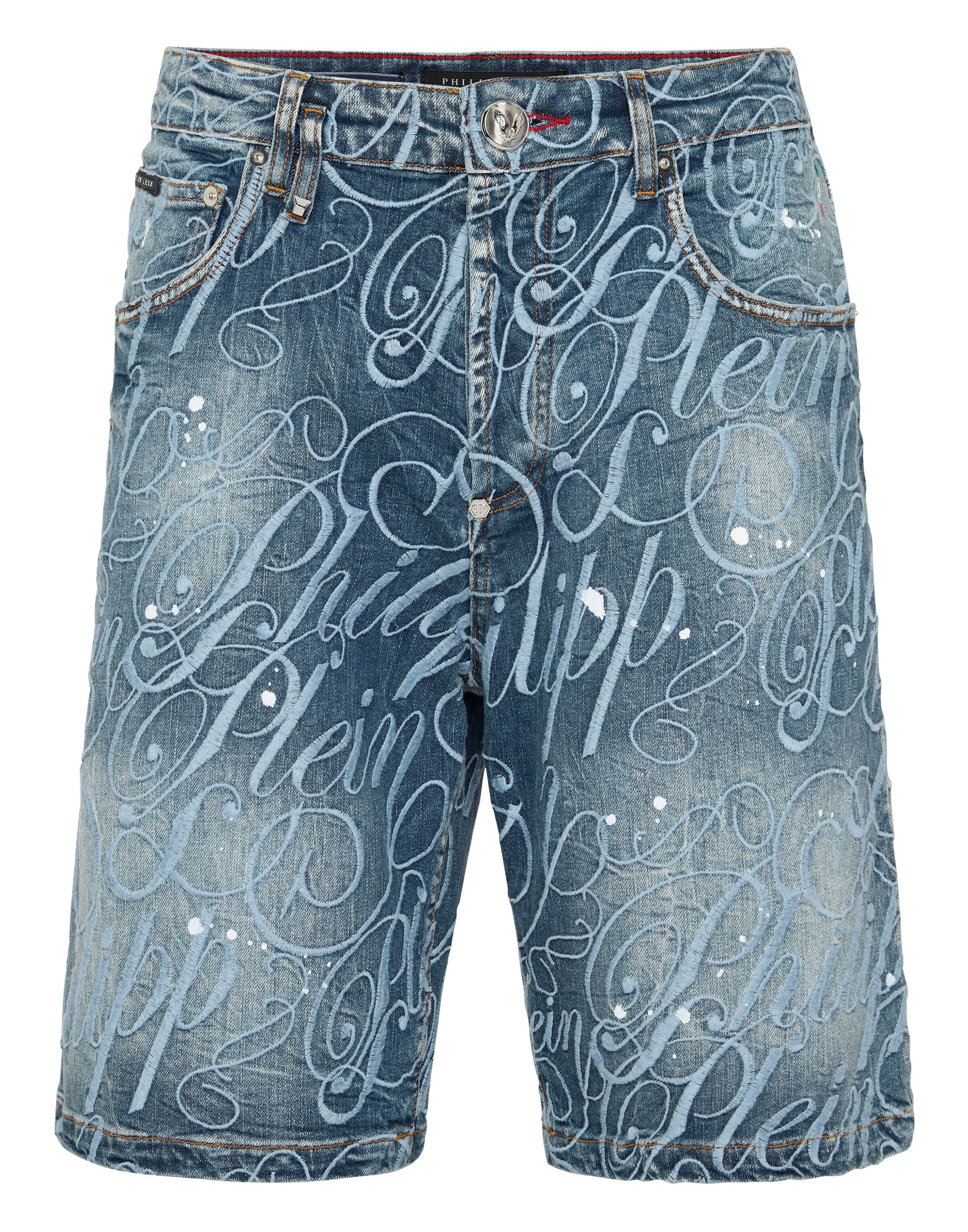 Philipp Plein Jeans in 24 in de kleur Blauw denim / Lichtblauw, Productweergave