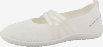 TOM TAILOR Tenisky – bílá: přední strana